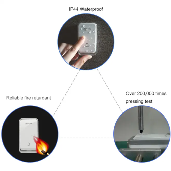Wireless Doorbell | 45 Melodies Calling Bell for Home, Office with 120 Meter Operating Range | Door Bell for home - Image 5